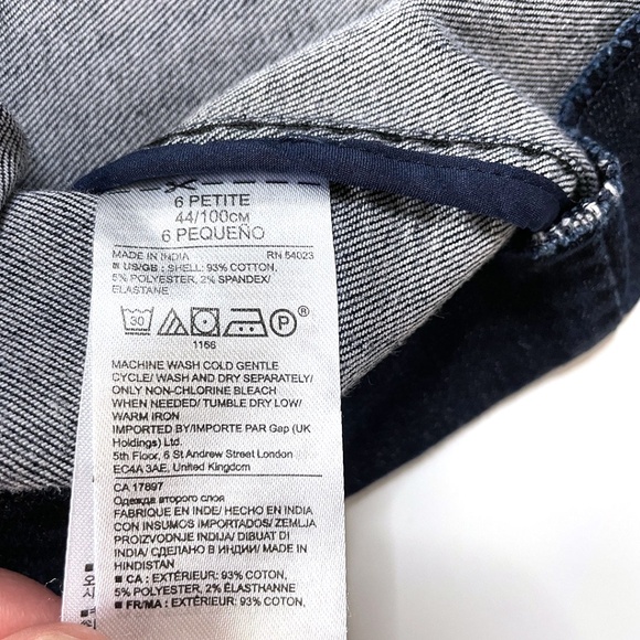 Banana Republic Denim Sheath Dress Sz 6P - Picture 9 of 9